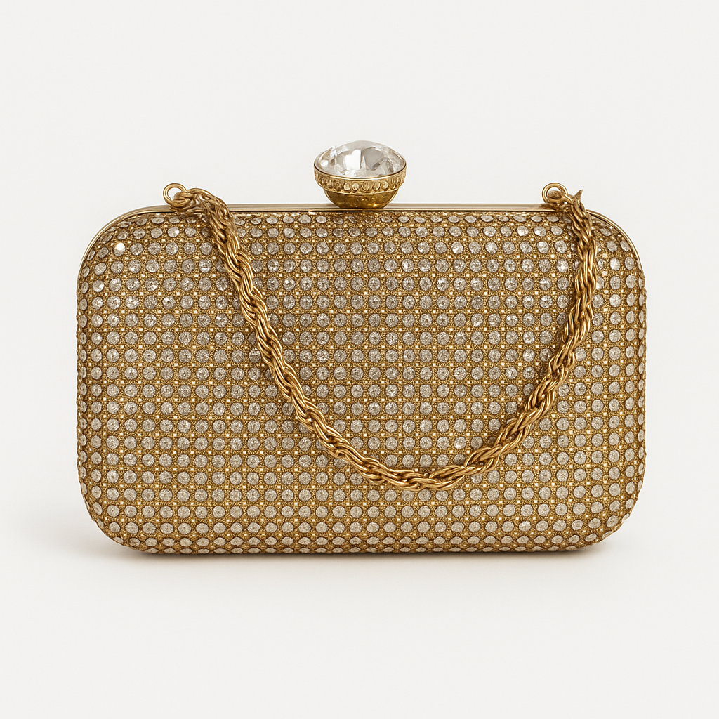 Pochette de soirée – Élégance sculpturale