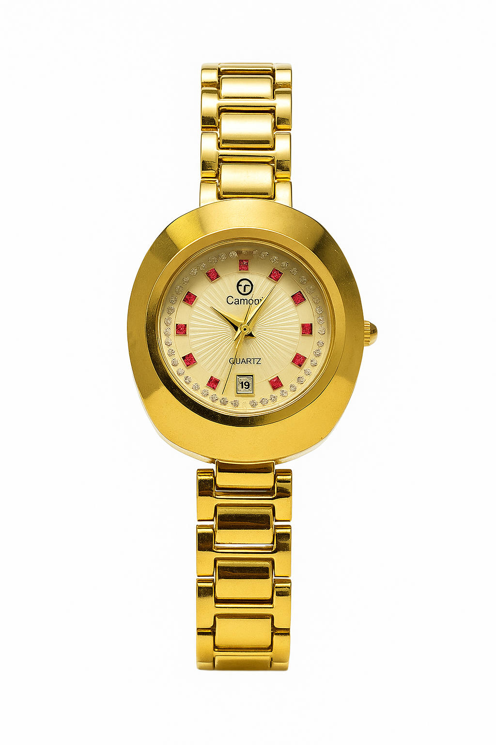 Montre Bracelet Dorée Femme – Élégance Camelot