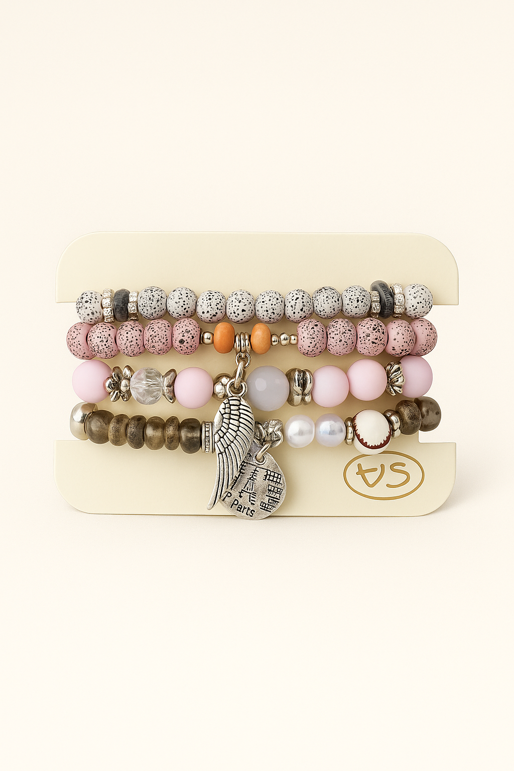 Bracelets Fantaisie Paris – Lot de 4 Bracelets Perlés