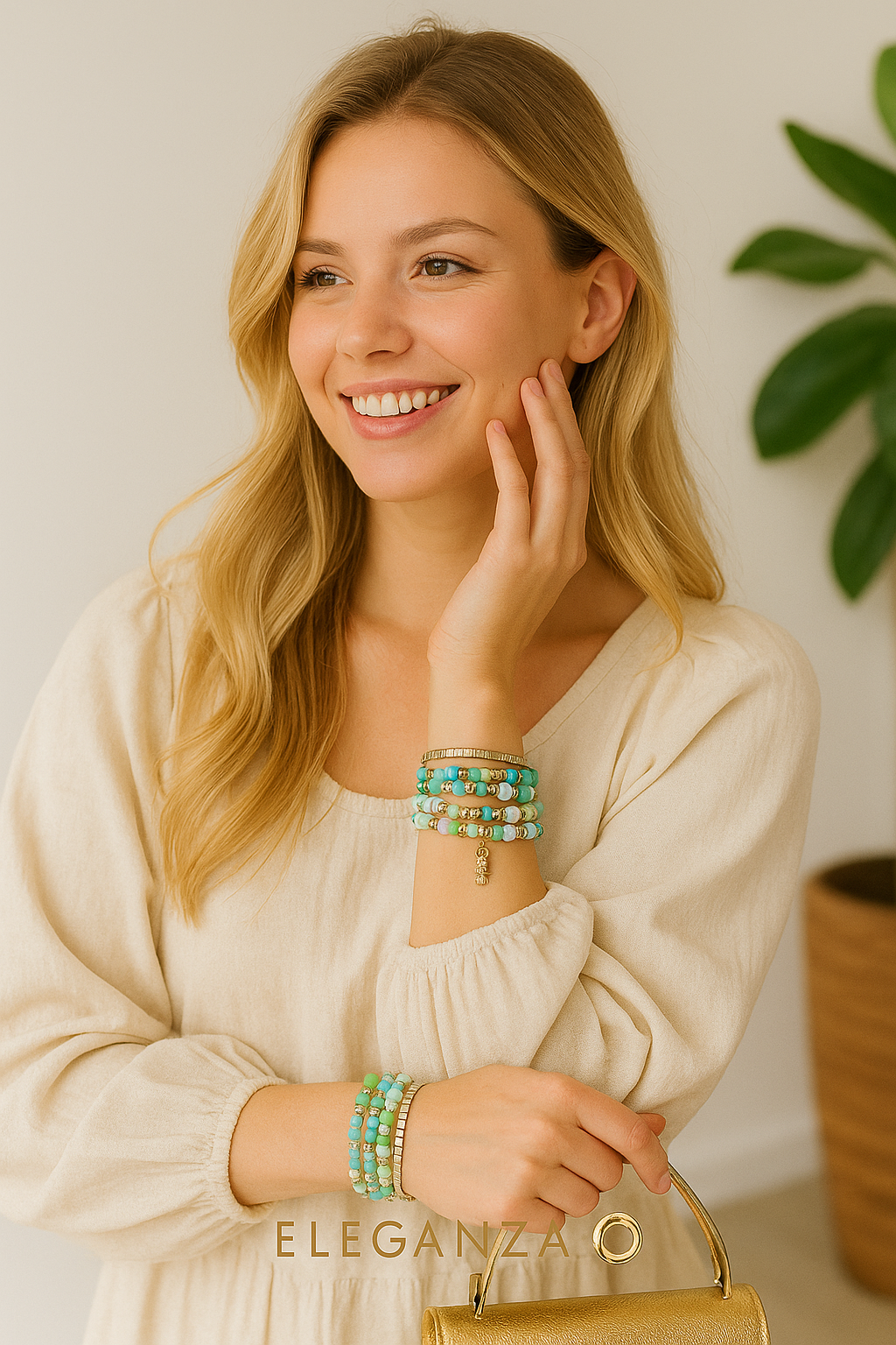 Bracelets Bohème Pastel – Lot de 4